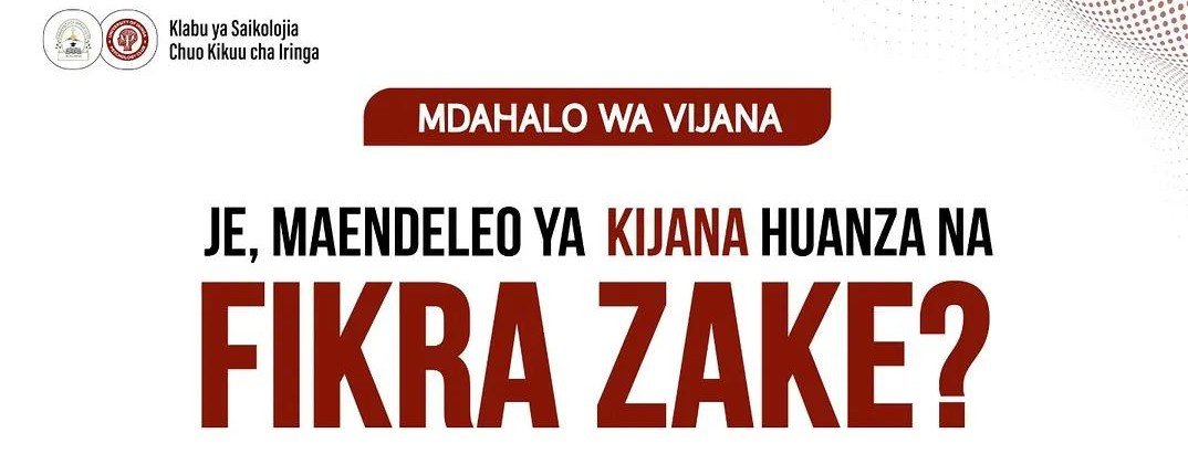 Mdahalo wa Vijana 2026 - "Je, Maendeleo ya Kijana Huanza na Fikra Zake?"